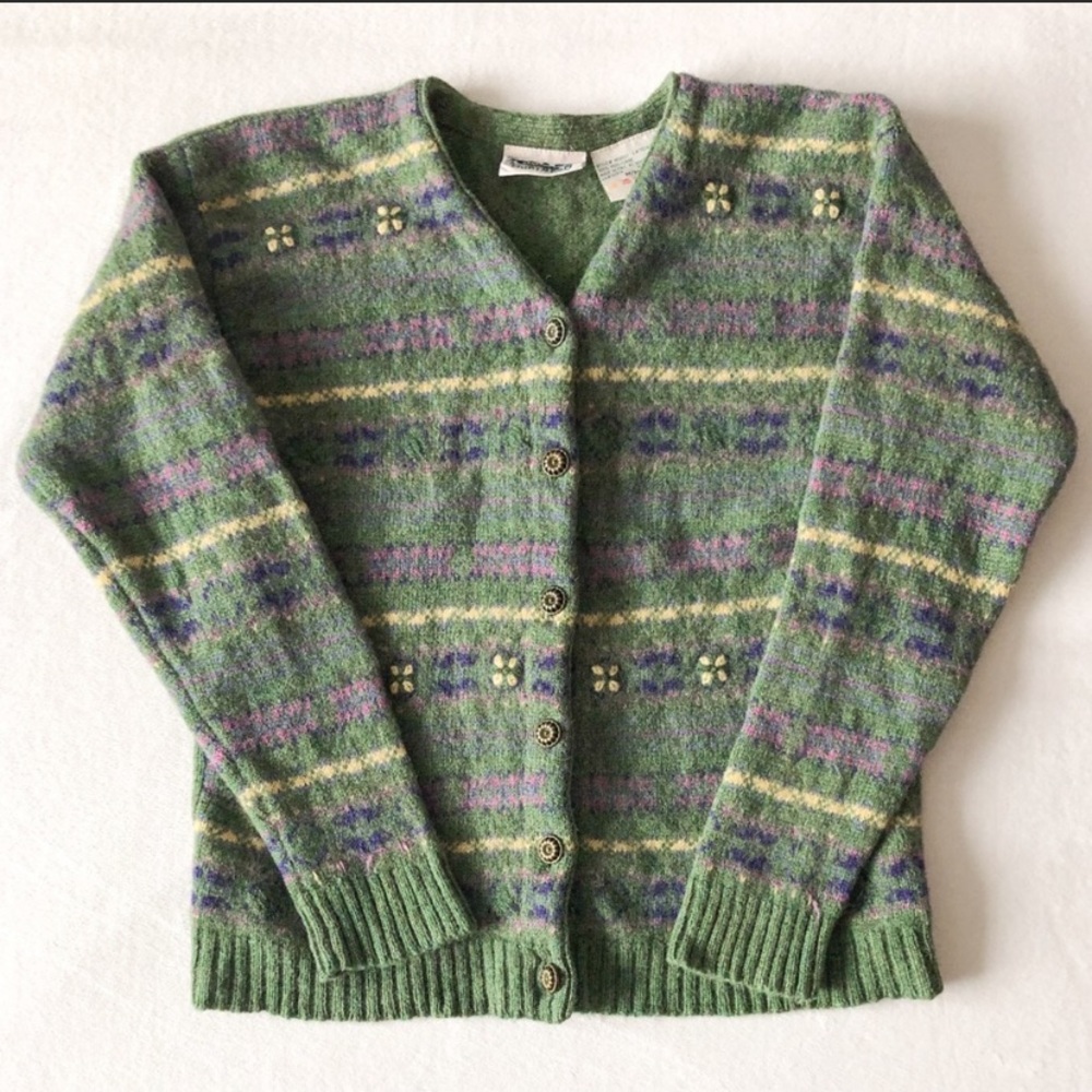 Vintage Wool Cardigan